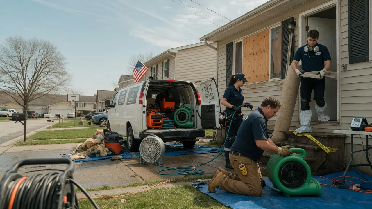 Water Damage Restoration in Raymond, KS near me